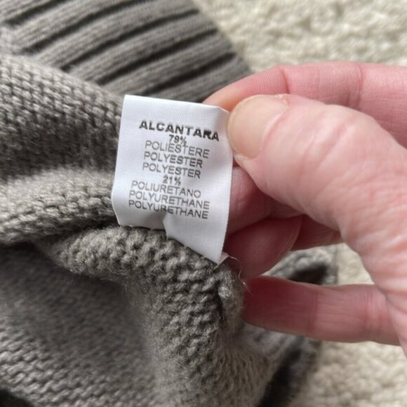 Gran Sasso Italy Men’s 100% Wool Gray Sweater Size 54 Large - Picture 9 of 13